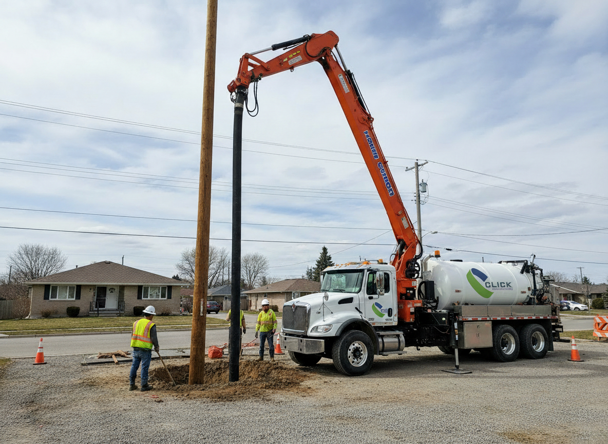 Hydrovac Excavation Truck